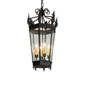 Meyda Tiffany 4 Light 14" Wide Taper Candle Pendant