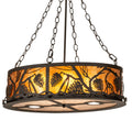 Meyda Tiffany 4 Light 18" Wide Abstract Pendant