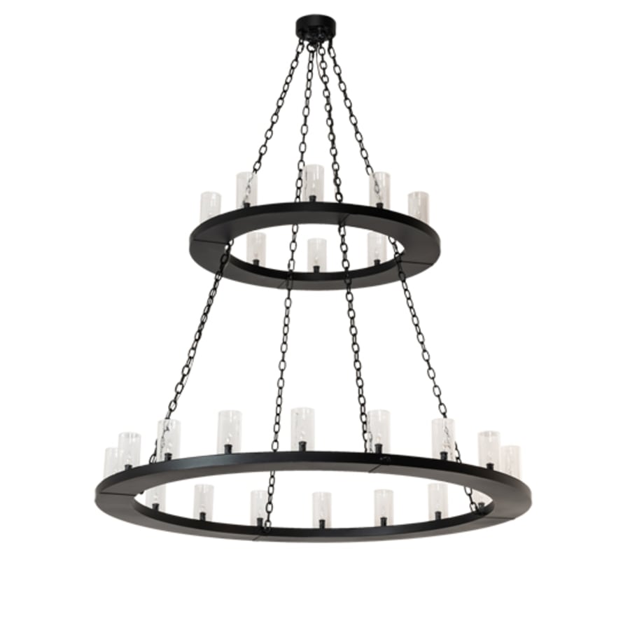Meyda Tiffany Loxley 28 Light 60" Wide Ring Chandelier