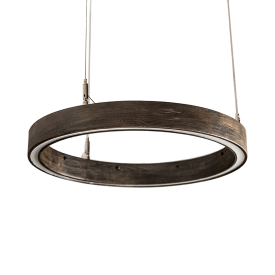Meyda Tiffany 18" Wide Wood Pendant