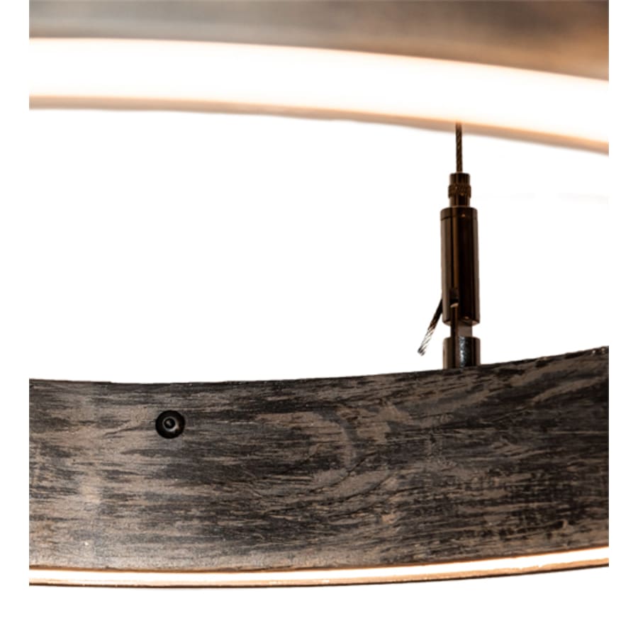 Meyda Tiffany 18" Wide Wood Pendant