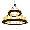 Meyda Tiffany Loxley 24 Light 54" Wide Ring Chandelier