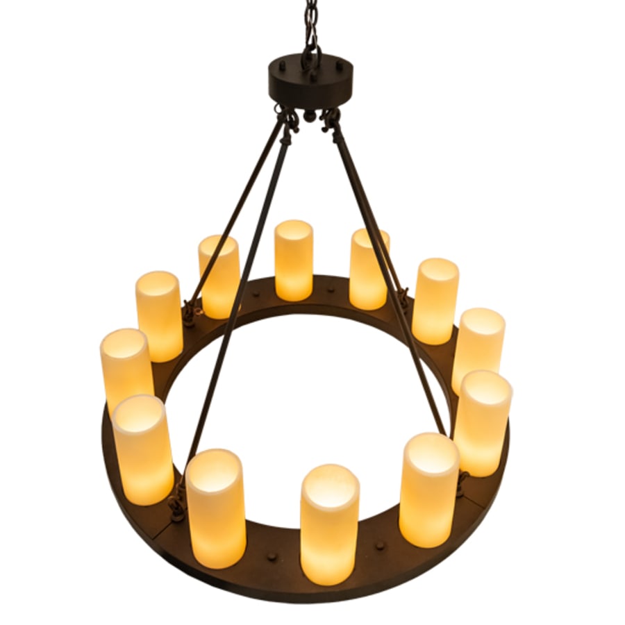 Meyda Tiffany Loxley 12 Light 36" Wide Ring Chandelier
