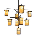 Meyda Tiffany Hyde Park T Mission 9 Light 64" Wide Chandelier