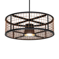 Meyda Tiffany 30" Wide Cage Pendant