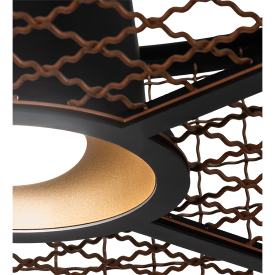 Meyda Tiffany 30" Wide Cage Pendant