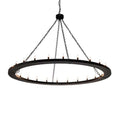 Meyda Tiffany Loxley 24 Light 72" Wide Taper Candle Ring Chandelier