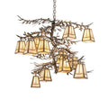 Meyda Tiffany Long Pine Branch 12 Light 40" Wide Chandelier