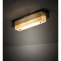 Meyda Tiffany Yardhouse 2 Light 24" Wide Flush Mount Ceiling Fixture