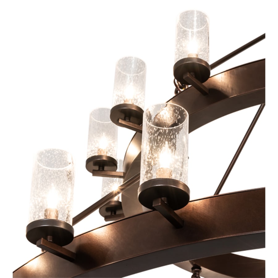 Meyda Tiffany Noziroh Ring 40 Light 72" Wide Ring Chandelier