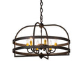 Meyda Tiffany Aldari 6 Light 23" Wide Taper Candle Style Chandelier