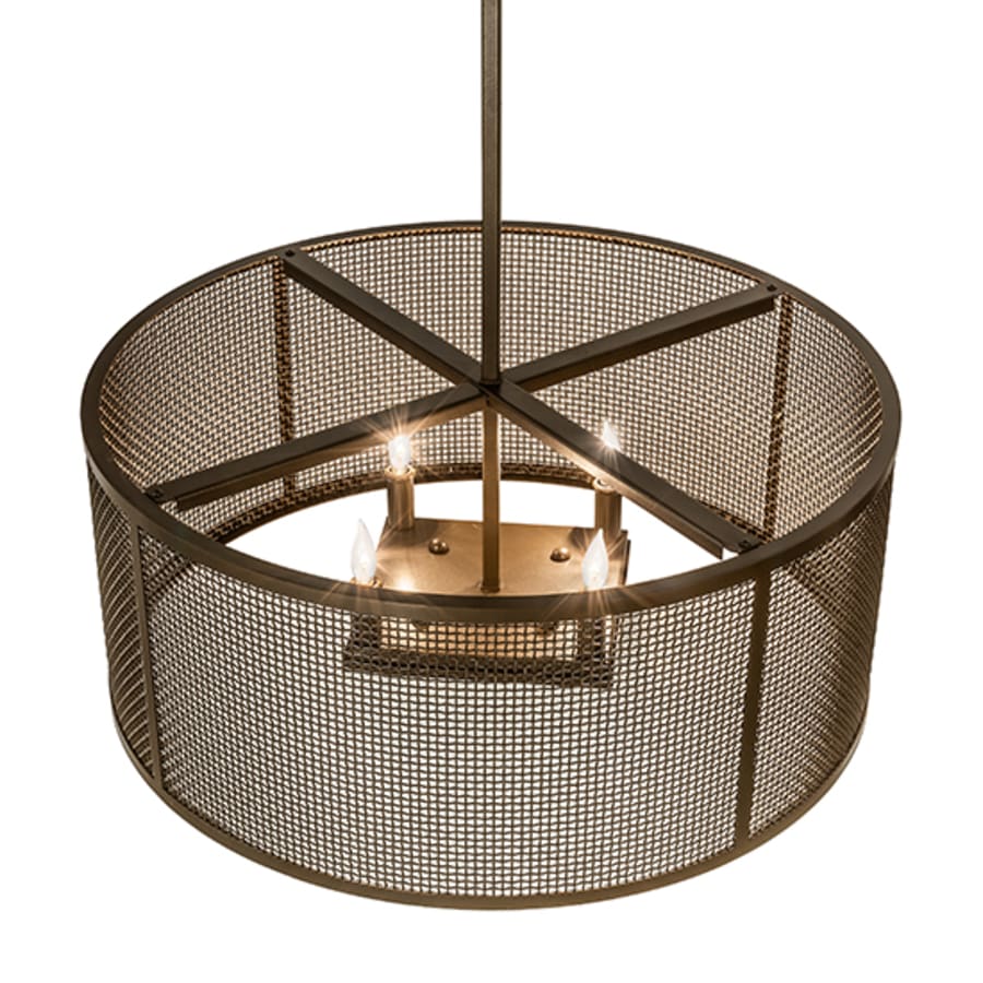 Meyda Tiffany 4 Light 24" Wide Cage Pendant