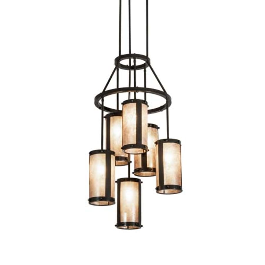 Meyda Tiffany Cartier 6 Light 24" Wide Ring Chandelier