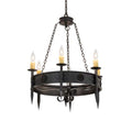 Meyda Tiffany Calandra 6 Light 36" Wide Taper Candle Style Chandelier