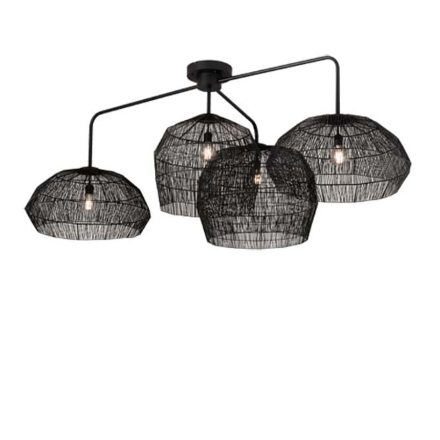 Meyda Tiffany Hacienda 4 Light 96" Wide Chandelier