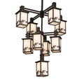 Meyda Tiffany Hyde Park 9 Light 40" Wide Chandelier
