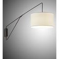 Meyda Tiffany Cilindro Textrene 34" Tall Wall Sconce with Shade