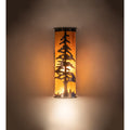 Meyda Tiffany Tall Pines 16" Tall Wall Sconce