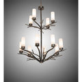 Meyda Tiffany Winter Solstice 12 Light 42" Wide Chandelier