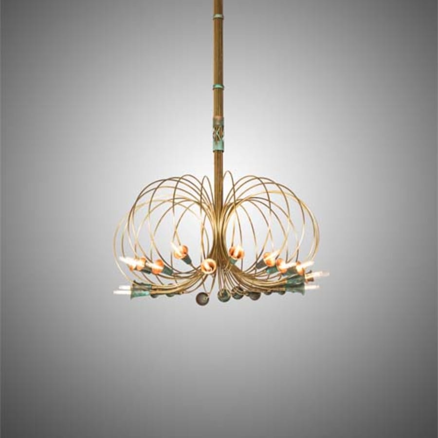 Meyda Tiffany Coyle Logan 24 Light 42" Wide Abstract Chandelier