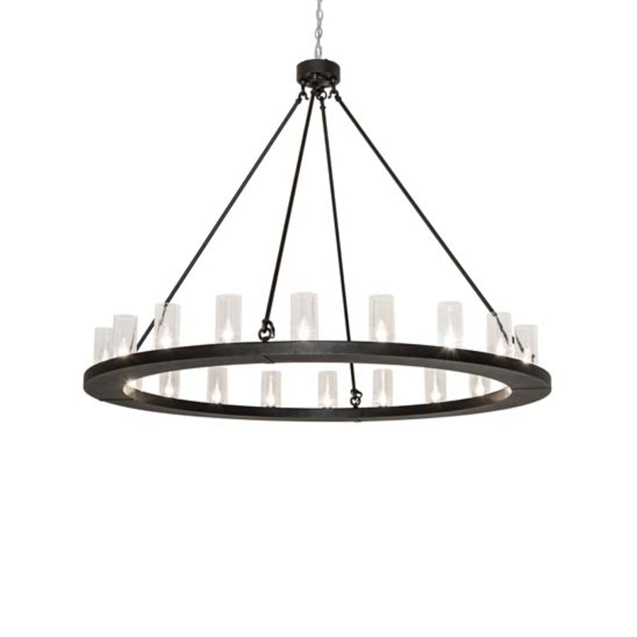 Meyda Tiffany Loxley 20 Light 60" Wide Ring Chandelier