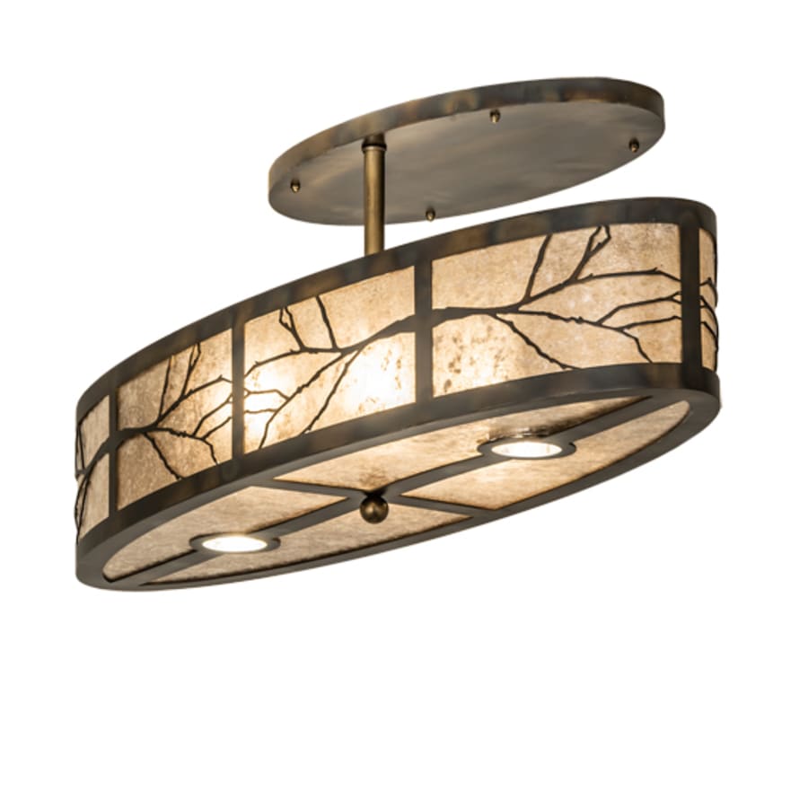 Meyda Tiffany 4 Light 36" Wide Linear Pendant