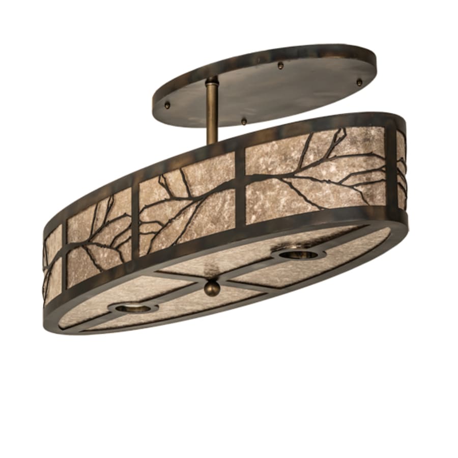 Meyda Tiffany 4 Light 36" Wide Linear Pendant