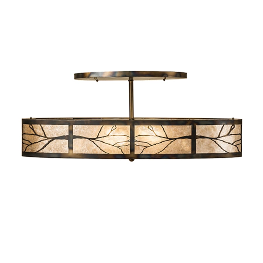 Meyda Tiffany 4 Light 36" Wide Linear Pendant