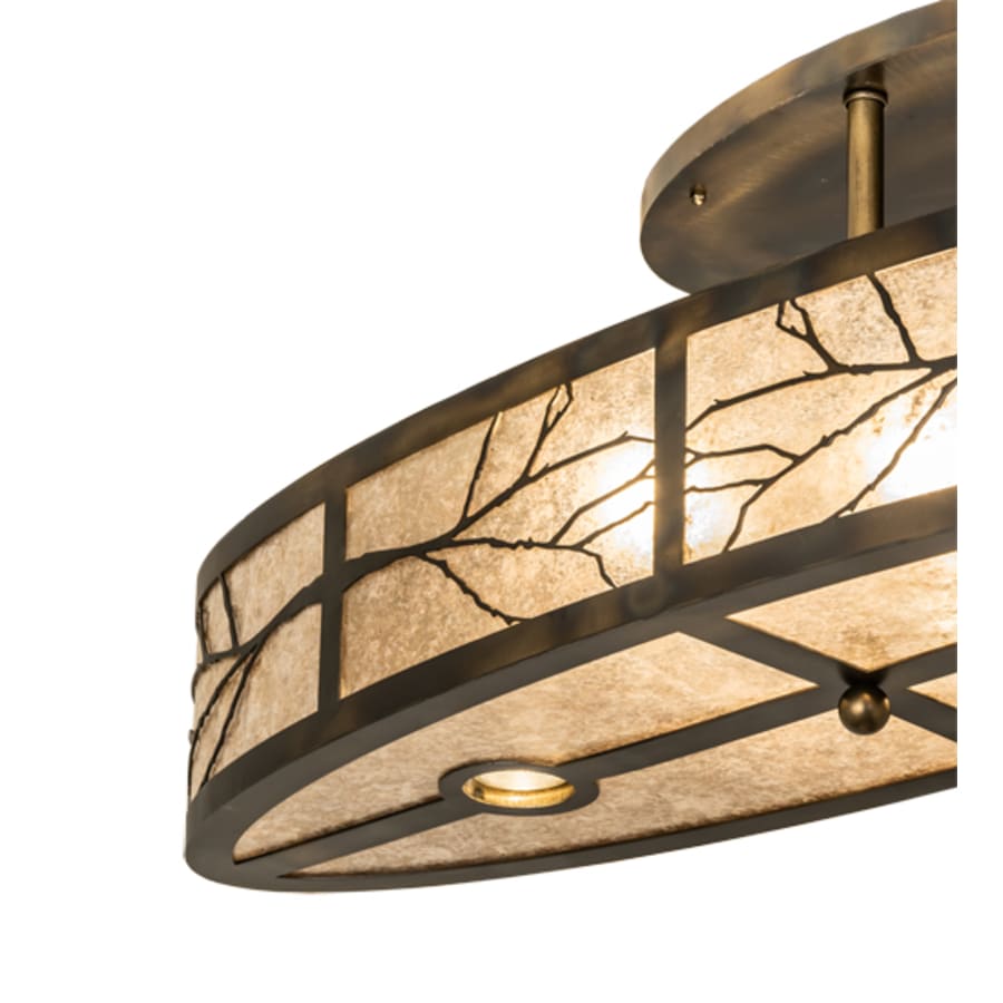 Meyda Tiffany 4 Light 36" Wide Linear Pendant