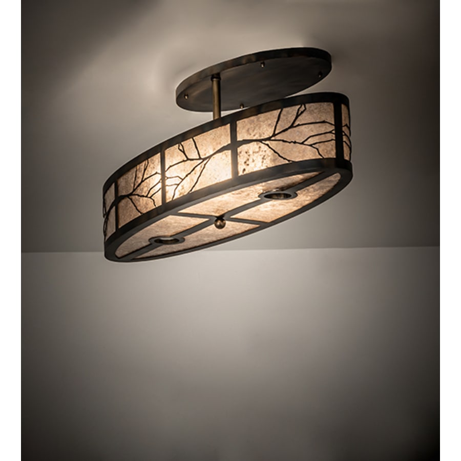 Meyda Tiffany 4 Light 36" Wide Linear Pendant
