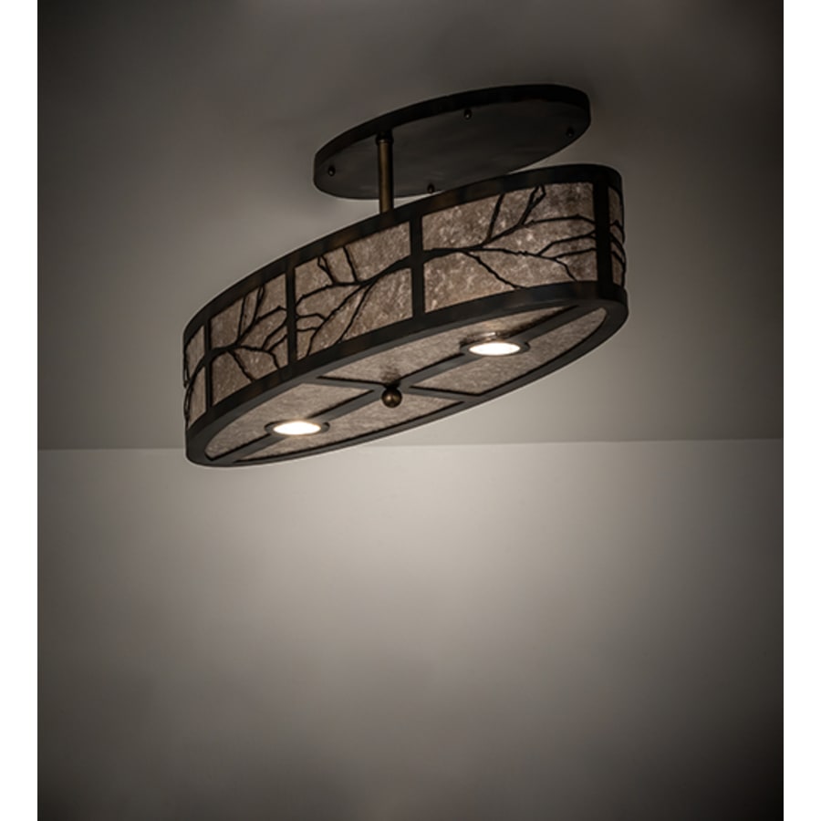 Meyda Tiffany 4 Light 36" Wide Linear Pendant