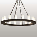 Meyda Tiffany Loxley 16 Light 48" Wide Ring Chandelier