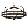 Meyda Tiffany Aldari 6 Light 32" Wide Taper Candle Style Chandelier