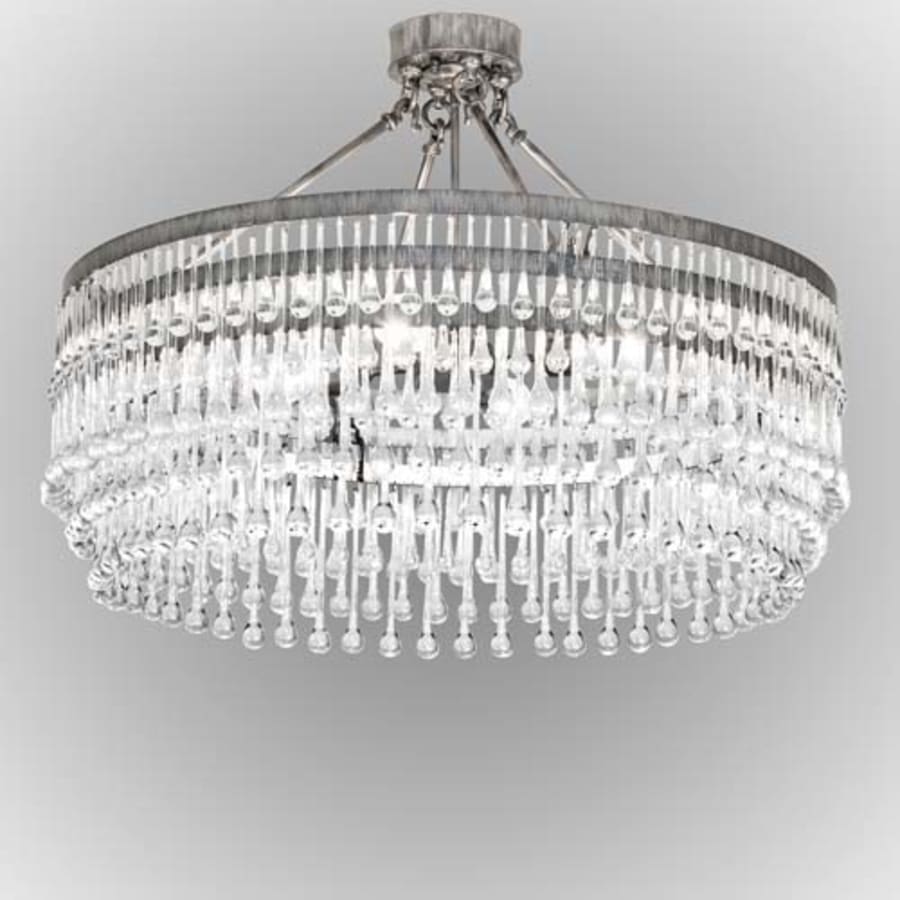 Meyda Tiffany Corsica 4 Light 35" Wide Crystal Ring Chandelier