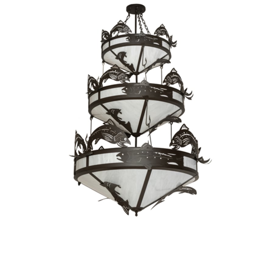 Meyda Tiffany Catch of the Day 18 Light 58" Wide Chandelier