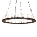 Meyda Tiffany Loxley 20 Light 60" Wide Ring Chandelier