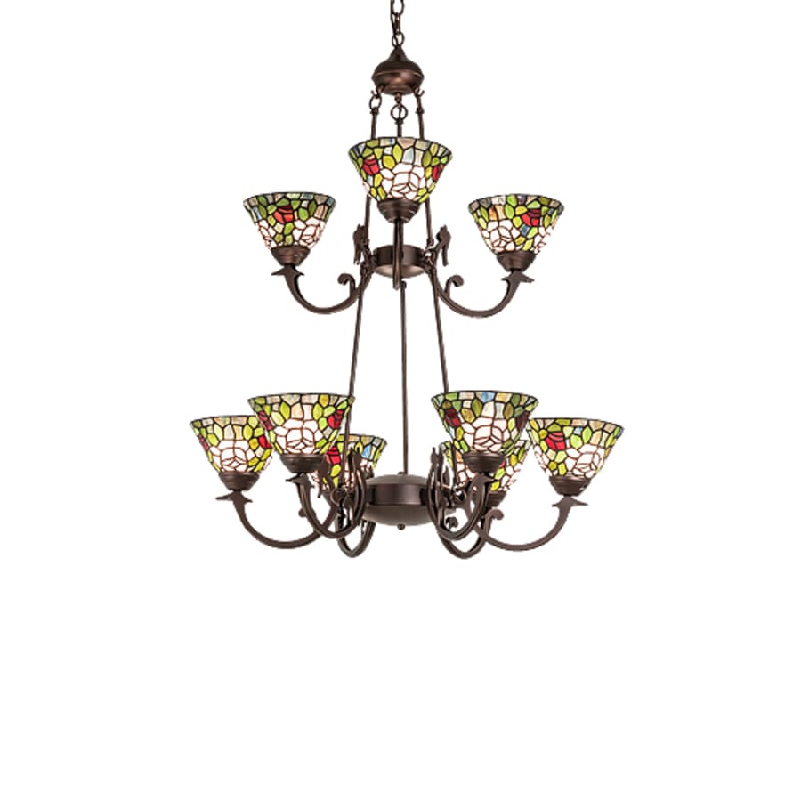 Meyda Tiffany Tiffany Roman 9 Light 32" Wide Chandelier