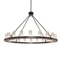 Meyda Tiffany Loxley 20 Light 60" Wide Ring Chandelier