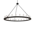 Meyda Tiffany Loxley 24 Light 72" Wide Ring Chandelier