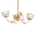 Meyda Tiffany Long Revival Gas and Electric 4 Light 22" Wide Chandelier