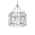 Meyda Tiffany 4 Light 24" Wide Taper Candle Pendant