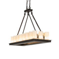Meyda Tiffany Long Loxley 18 Light 40" Wide Linear Chandelier