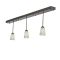 Meyda Tiffany 3 Light 72" Wide Linear Pendant