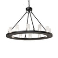 Meyda Tiffany Loxley 12 Light 42" Wide Ring Chandelier