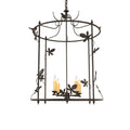 Meyda Tiffany 4 Light 25" Wide Taper Candle Pendant