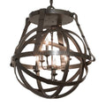 Meyda Tiffany Gimbal Grinado 6 Light 32" Wide Taper Candle Style Chandelier