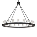 Meyda Tiffany Loxley 20 Light 60" Wide Ring Chandelier