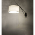 Meyda Tiffany Cilindro Textrene 34" Tall Wall Sconce
