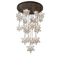 Meyda Tiffany Moravian Star 19 Light 72" Wide Chandelier