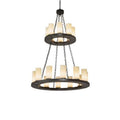 Meyda Tiffany Loxley 20 Light 42" Wide Ring Chandelier